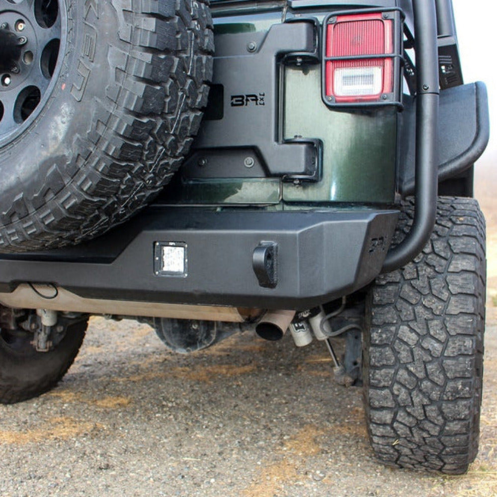 Body Armor 4x4 - Tire Carrier (Hinge Mounted) - 2007-2018 Wrangler