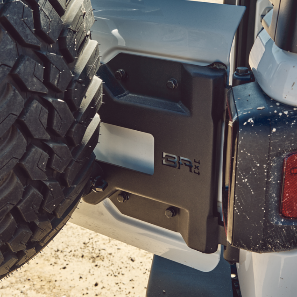 Body Armor 4x4 - Tire Carrier (Hinge Mounted) - 2018-Current Wrangler