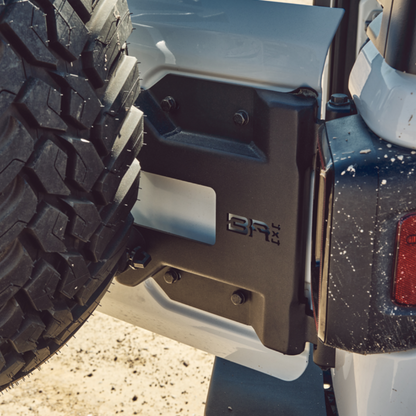 Body Armor 4x4 - Tire Carrier (Hinge Mounted) - 2018-Current Wrangler