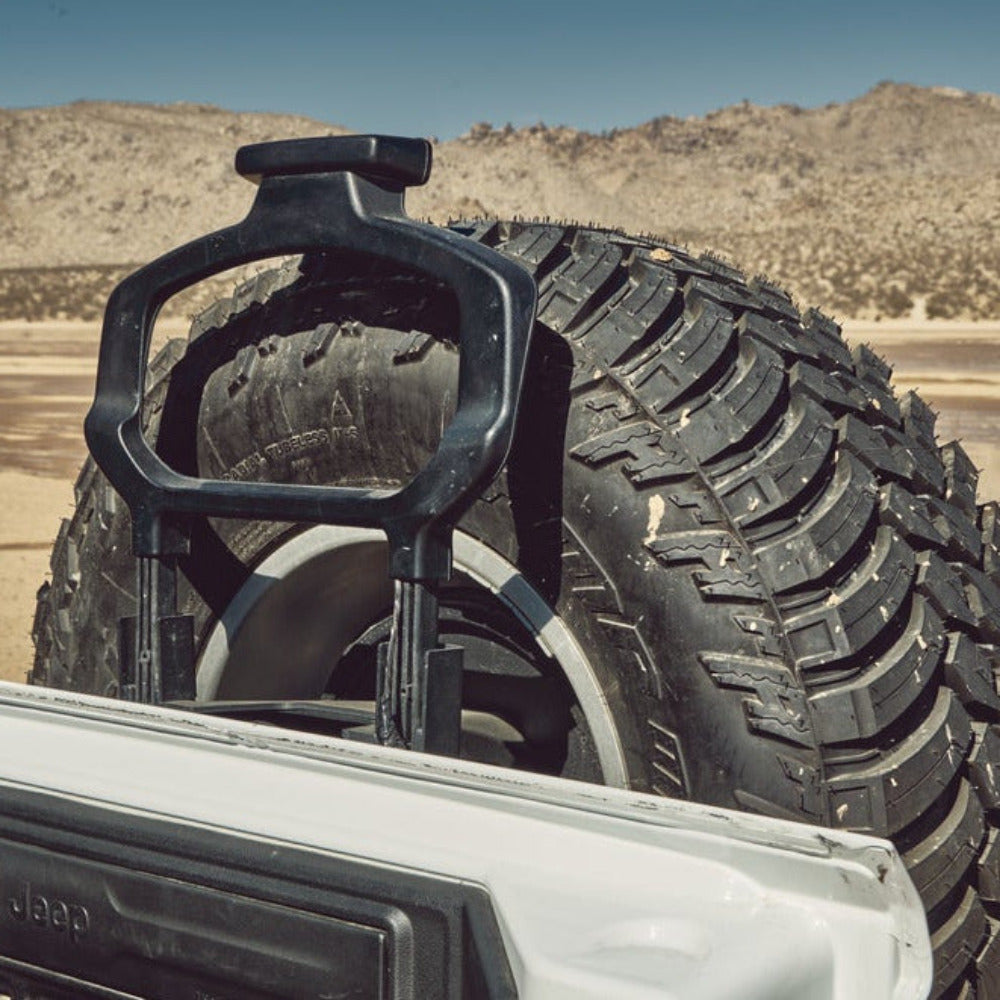 Body Armor 4x4 - Tire Carrier (Hinge Mounted) - 2018-Current Wrangler