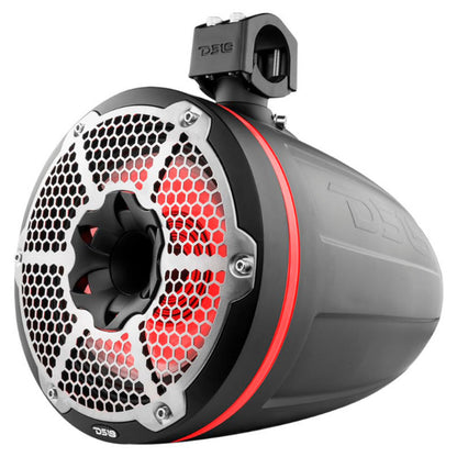 DS18 - 10 Inch, 900 Watt, RGB Marine/Car Audio Tower Speakers (Pair)