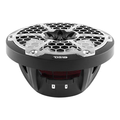 DS18 - 8 Inch, 375 Watt, RGB Marine/Car Audio Speakers (Pair)
