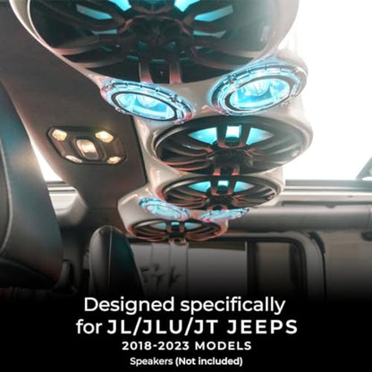 DS18 - Overhead Sound System Enclosure - 2018-Current Wrangler/Gladiator