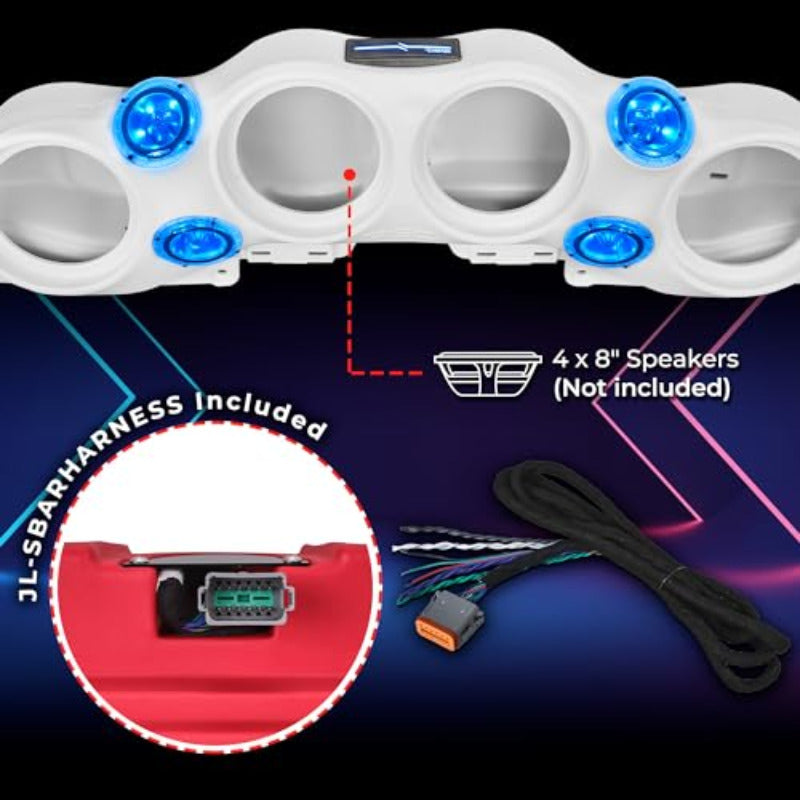 DS18 - Overhead Sound System Enclosure - 2018-Current Wrangler/Gladiator