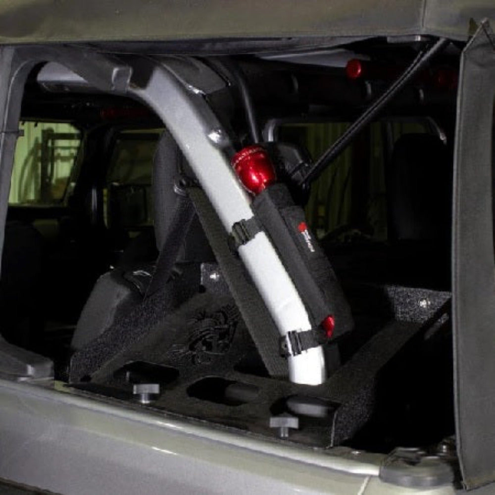 Fishbone Offroad - Flashlight Mount for Roll Bar - 1987-Current Wrangler/Gladiator