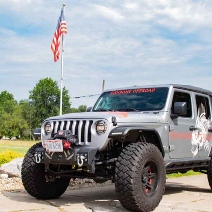 Fishbone Offroad - Front Bumper | Barracuda Series (Modular) - 2007-Current Wrangler/Gladiator