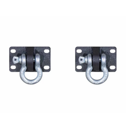 Fishbone Offroad - Front Bumper D-Ring Mounts for Barracuda Series - 2007-Current Wrangler/Gladiator