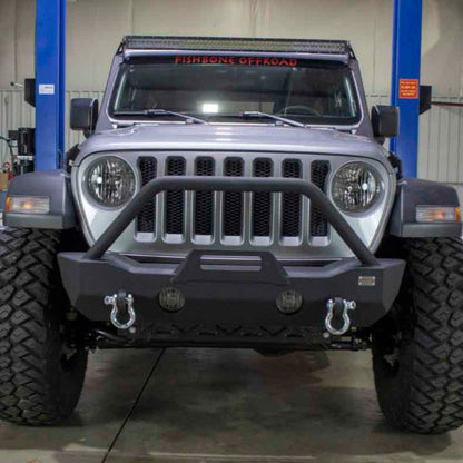 Fishbone Offroad - Front Bumper | Mako Series - 2018-Current Wrangler/Gladiator
