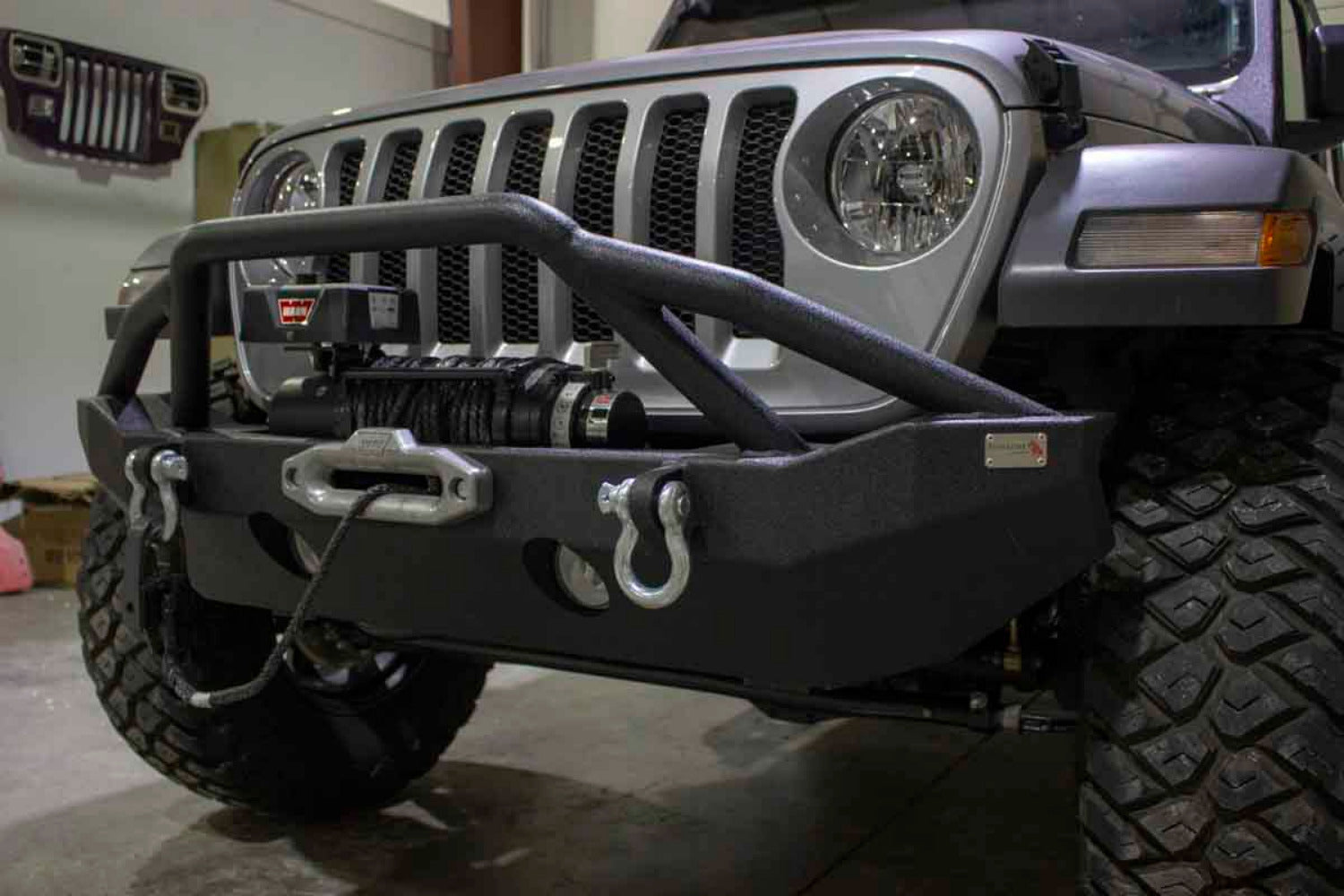 Fishbone Offroad - Front Bumper (Mid-Width) - 2018-Current Wrangler/Gladiator