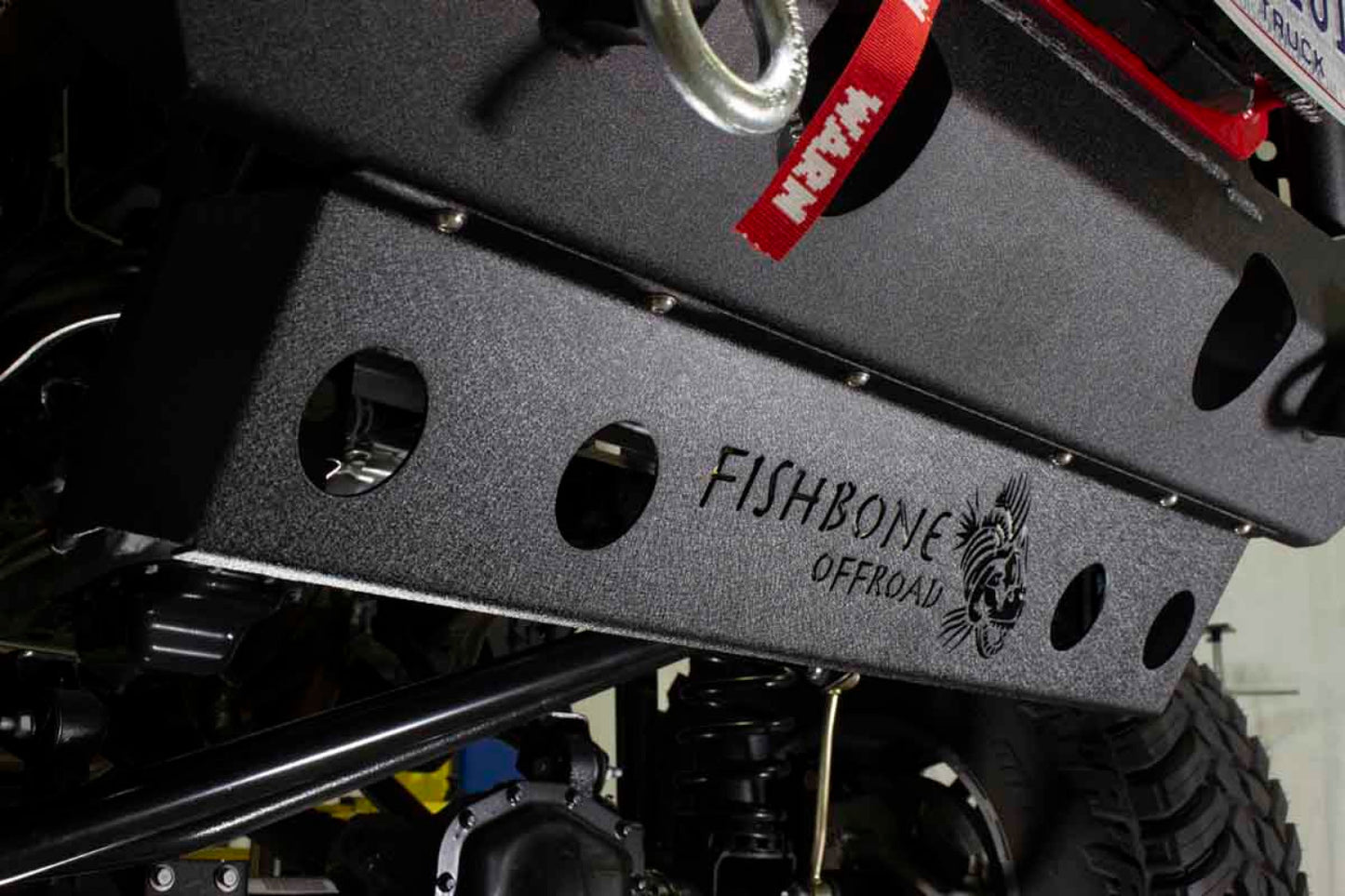 Fishbone Offroad - Front Bumper Skid Plate for Mako Series - 2018-Current Wrangler/Gladiator
