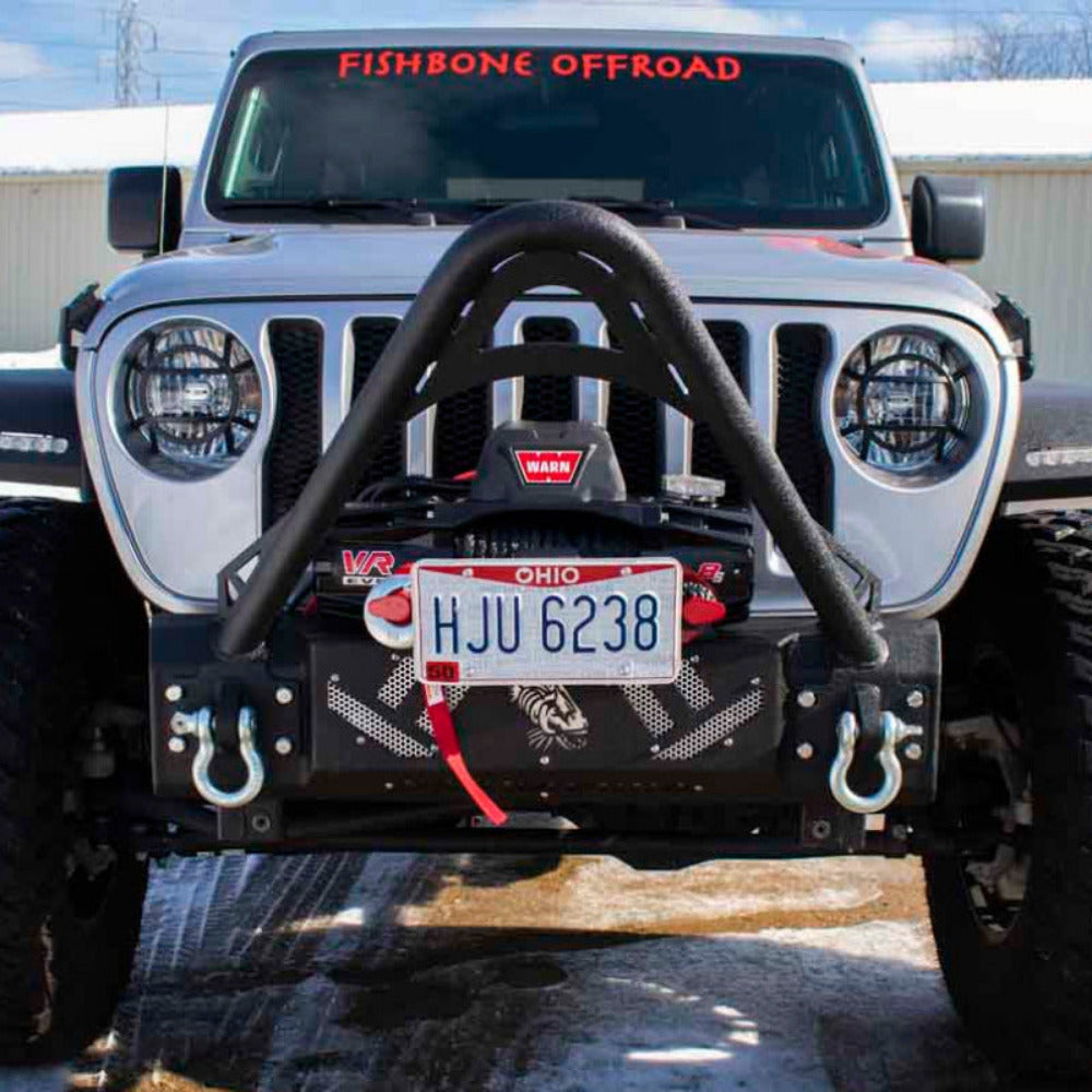 Fishbone Offroad - Front Bumper Stinger Bar for Barracuda Series - 2007-Current Wrangler/Gladiator