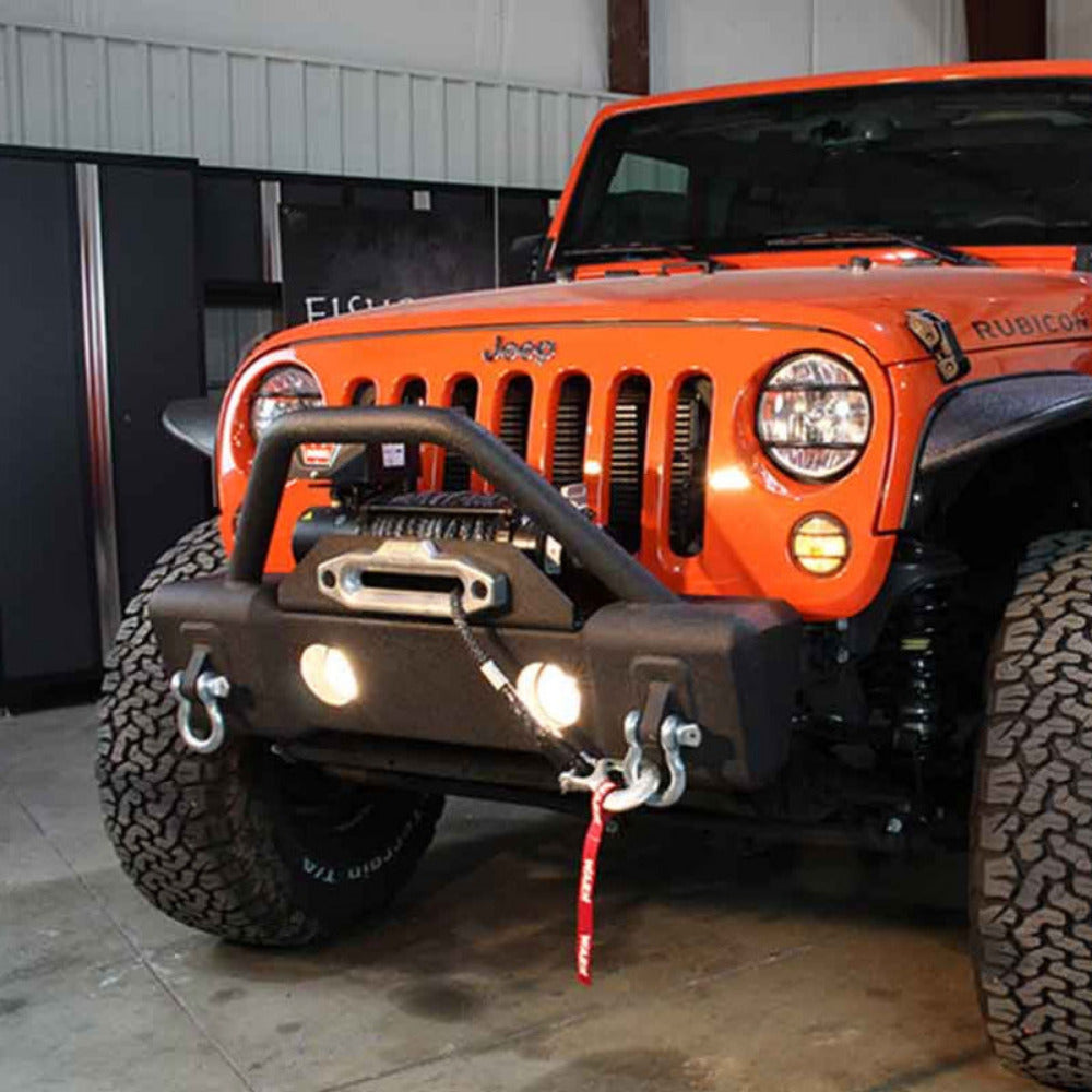Fishbone Offroad - Front Bumper (Stubby) - 2007-2018 Wrangler