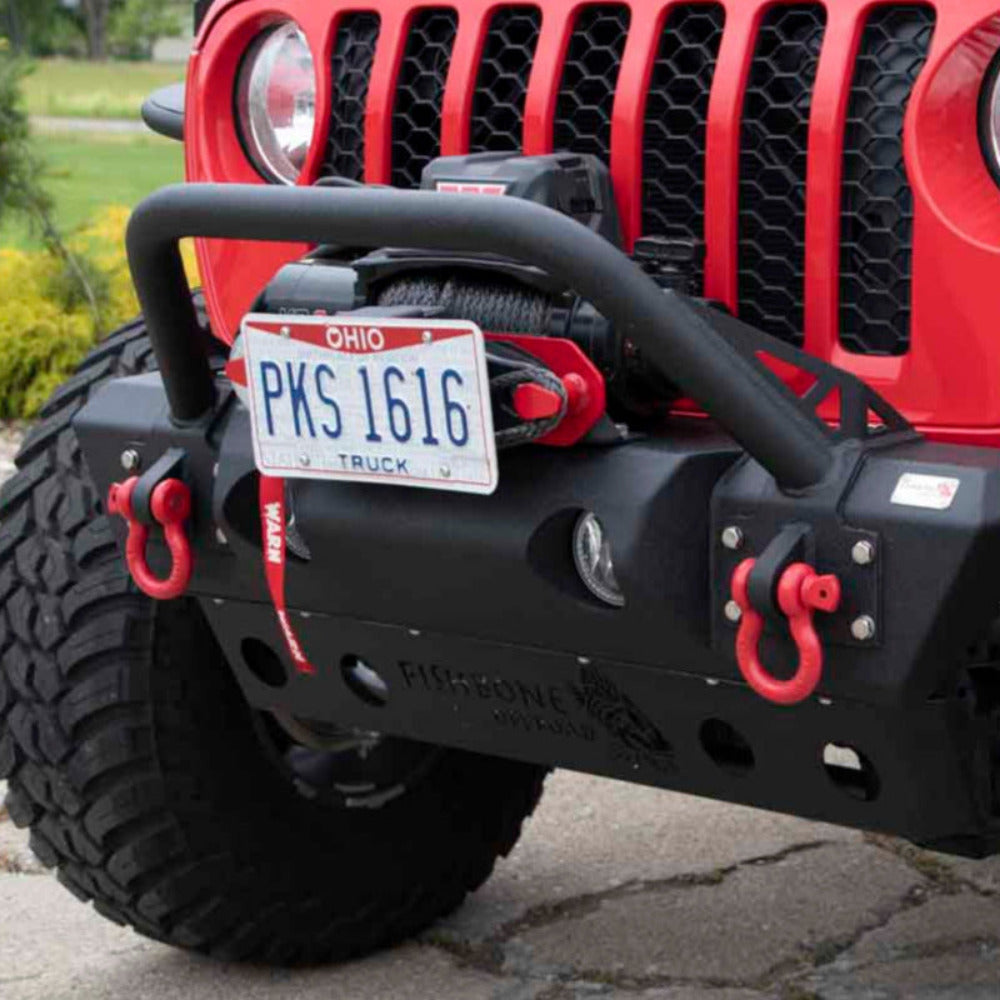 Fishbone Offroad - Front Bumper (Stubby) - 2018-Current Wrangler/Gladiator