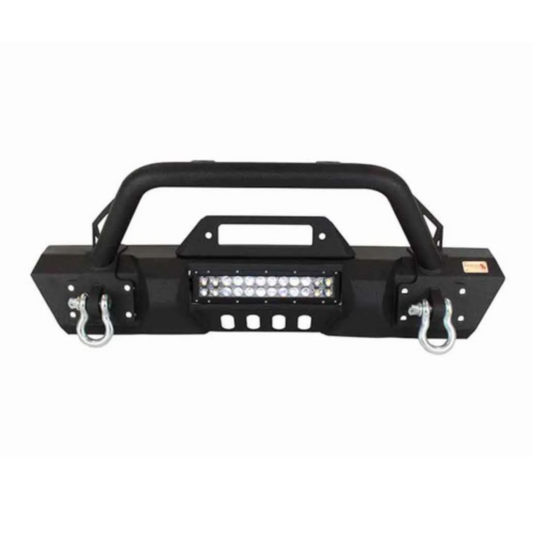 Fishbone Offroad - Front Bumper (Stubby V2) - 2007-2018 Wrangler