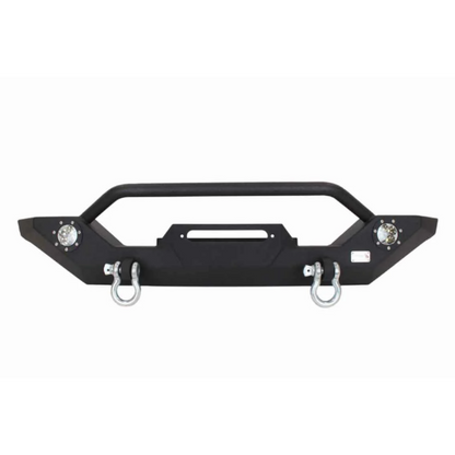 Fishbone Offroad - Front Bumper w/ LEDs - 1987-2006 Wrangler