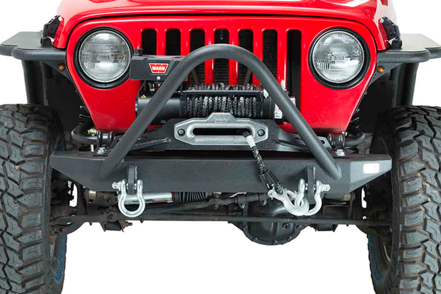 Fishbone Offroad - Front Bumper w/ Stinger | Piranha Series - 1997-2006 Wrangler