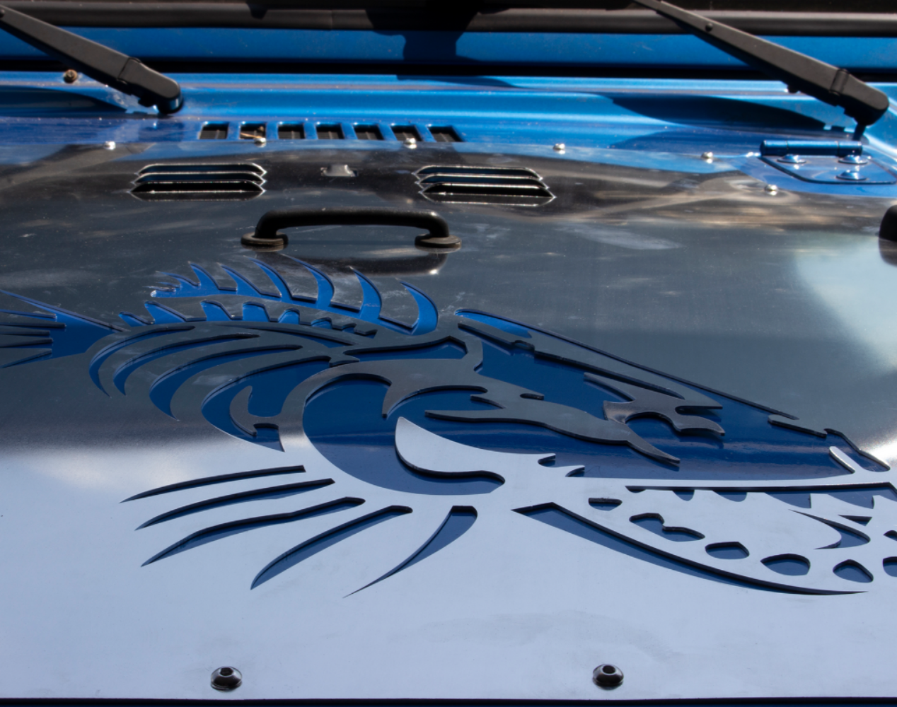 Fishbone Offroad - Hood Louvers - 1997-2006 Wrangler
