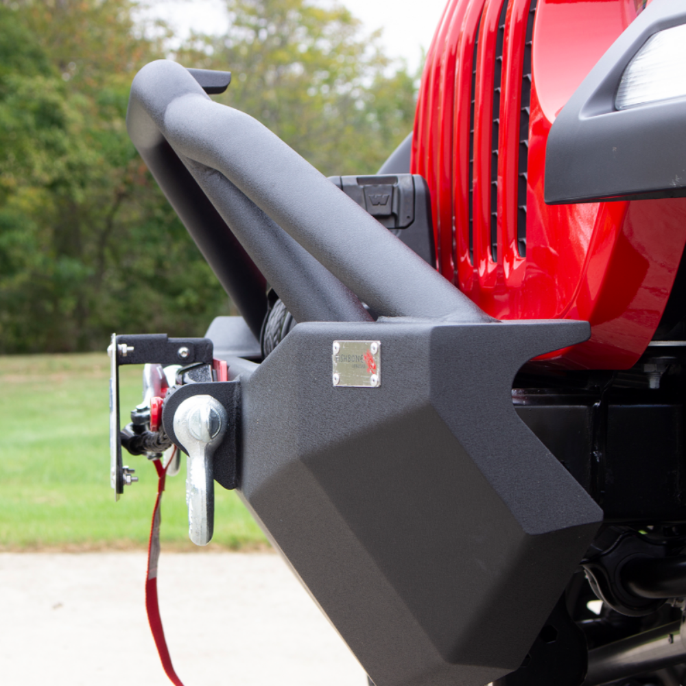 Fishbone Offroad - License Plate Bracket for Hawse Fairlead - 1987-Current Wrangler/Gladiator