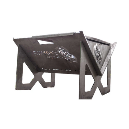 Fishbone Offroad - Portable Fire Pit with 19"x13" Cooking Surface