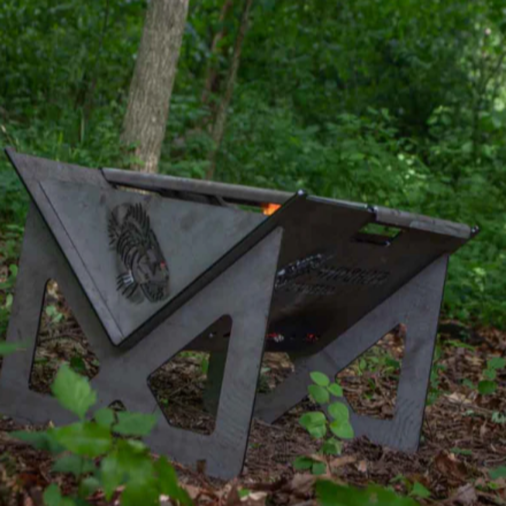 Fishbone Offroad - Portable Fire Pit with 19"x13" Cooking Surface
