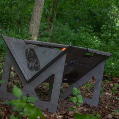 Fishbone Offroad - Portable Fire Pit with 19"x13" Cooking Surface