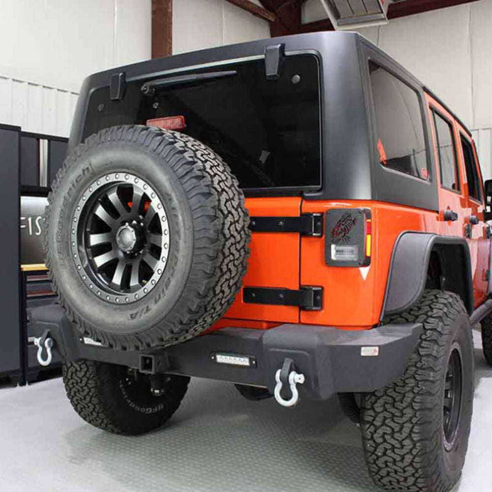 Fishbone Offroad - Rear Bumper (Full-Width) - 2007-2018 Wrangler