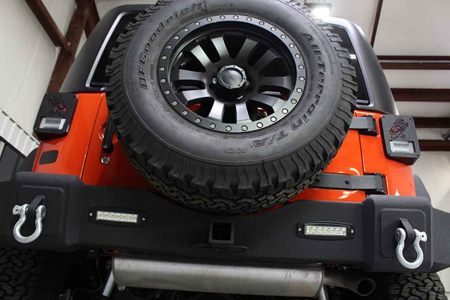Fishbone Offroad - Rear Bumper (Full-Width) - 2007-2018 Wrangler