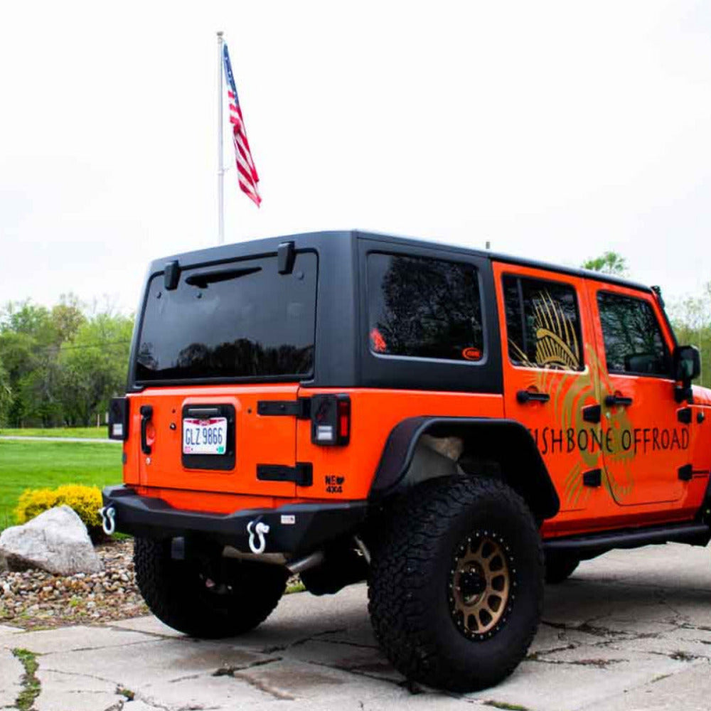 Fishbone Offroad - Rear Bumper | Mako Series - 2007-2018 Wrangler
