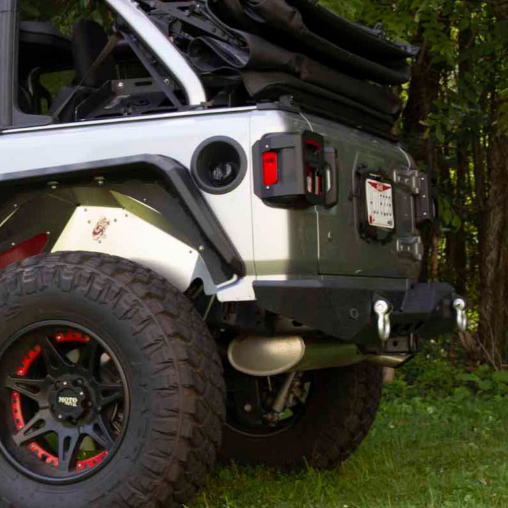 Fishbone Offroad - Rear Bumper | Mako Series - 2018-Current Wrangler
