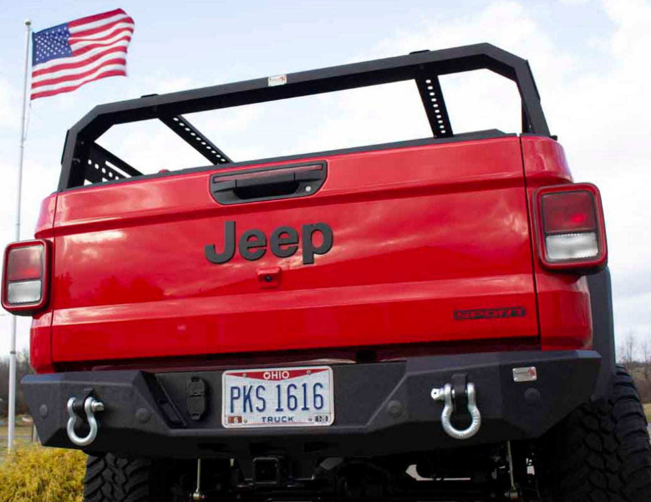 Fishbone Offroad - Rear Bumper | Mako Series - 2020-Current Gladiator