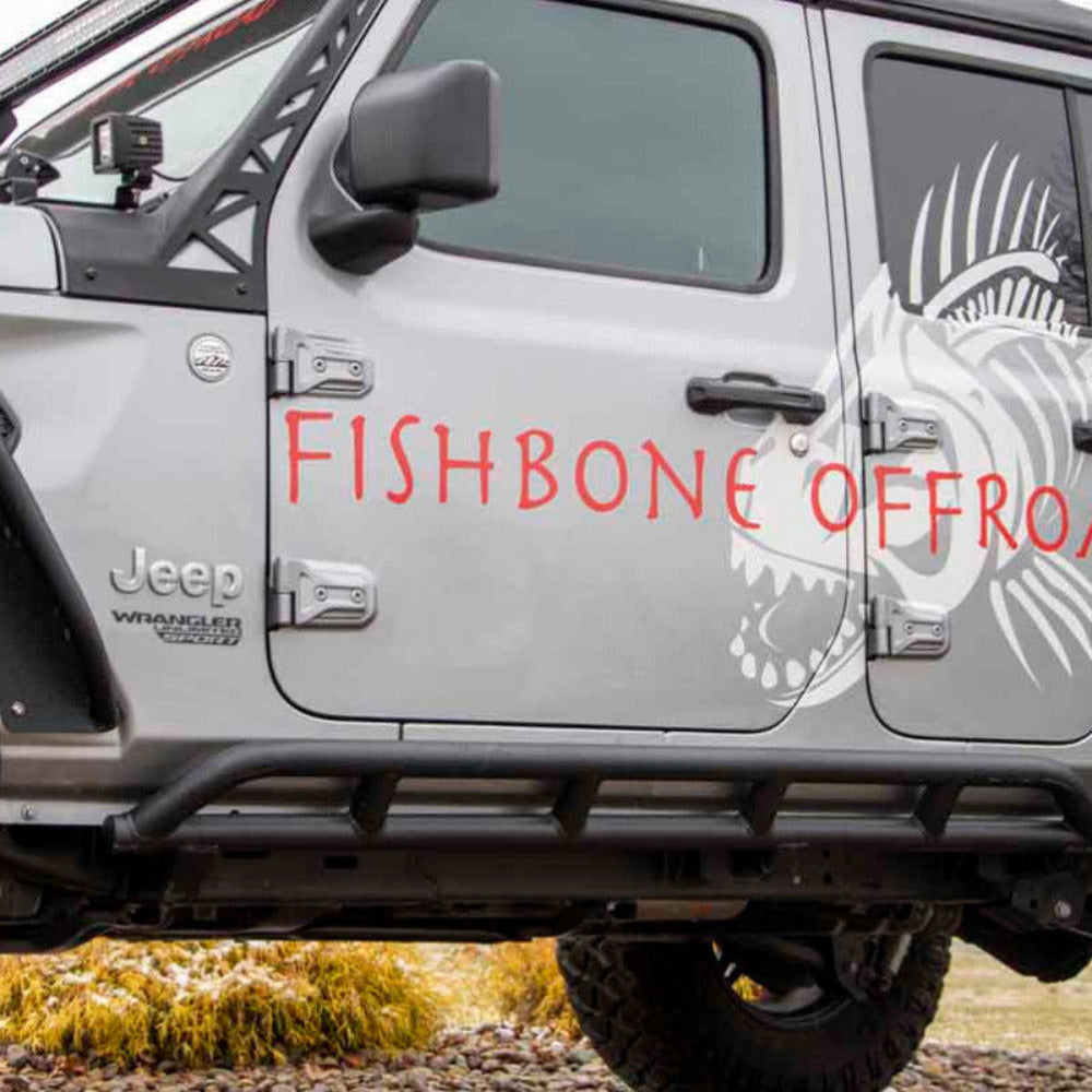 Fishbone Offroad - Rocker Guards - 2018-Current Wrangler JLU