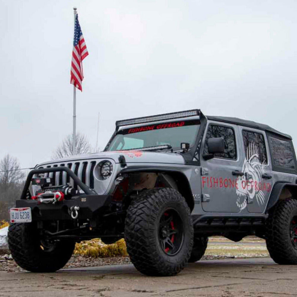 Fishbone Offroad - Rocker Guards - 2018-Current Wrangler JLU
