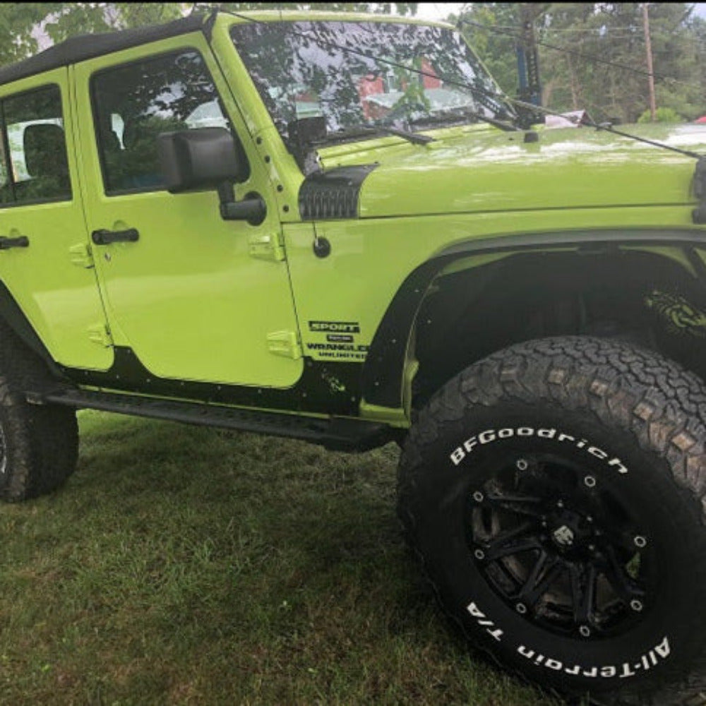 Fishbone Offroad - Rocker Panel Armor - 2007-2018 Wrangler JKU