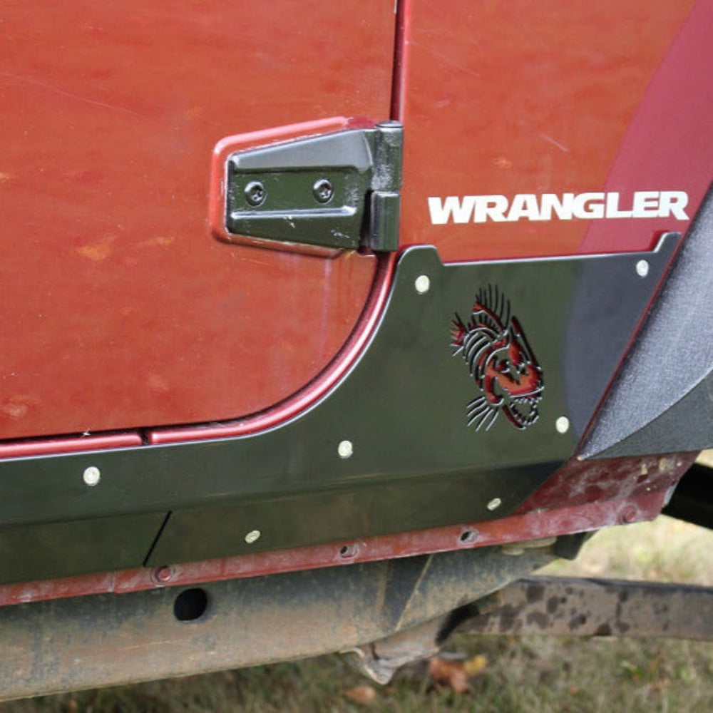 Fishbone Offroad - Rocker Panel Armor - 2007-2018 Wrangler JKU