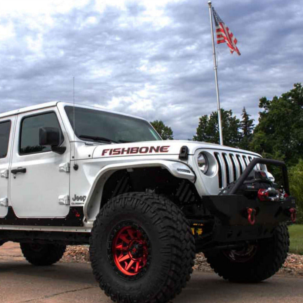 Fishbone Offroad - Rocker Panel Armor - 2020-Current Gladiator
