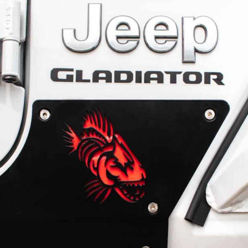 Fishbone Offroad - Rocker Panel Armor - 2020-Current Gladiator