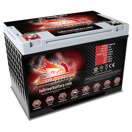 Full Throttle Battery - FT825-34 (Group 34)