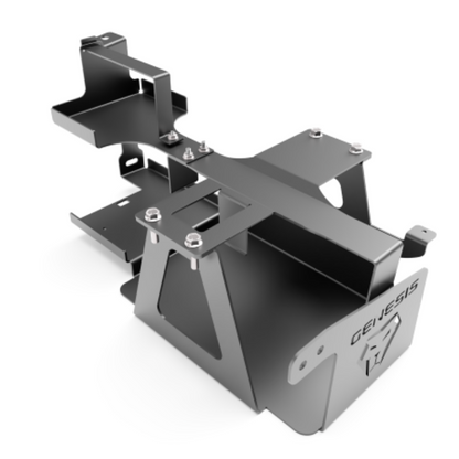 Genesis Offroad - Battery Relocation Kit for Group 94R Batteries - 2018-Current Wrangler/Gladiator