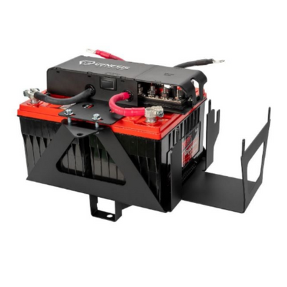 Genesis Offroad - Dual Battery Kit for Group 34 Batteries - 2007-2018 Wrangler