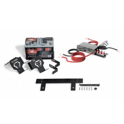 Genesis Offroad - Dual Battery Kit for Most Standard Batteries - 2020-Current Wrangler