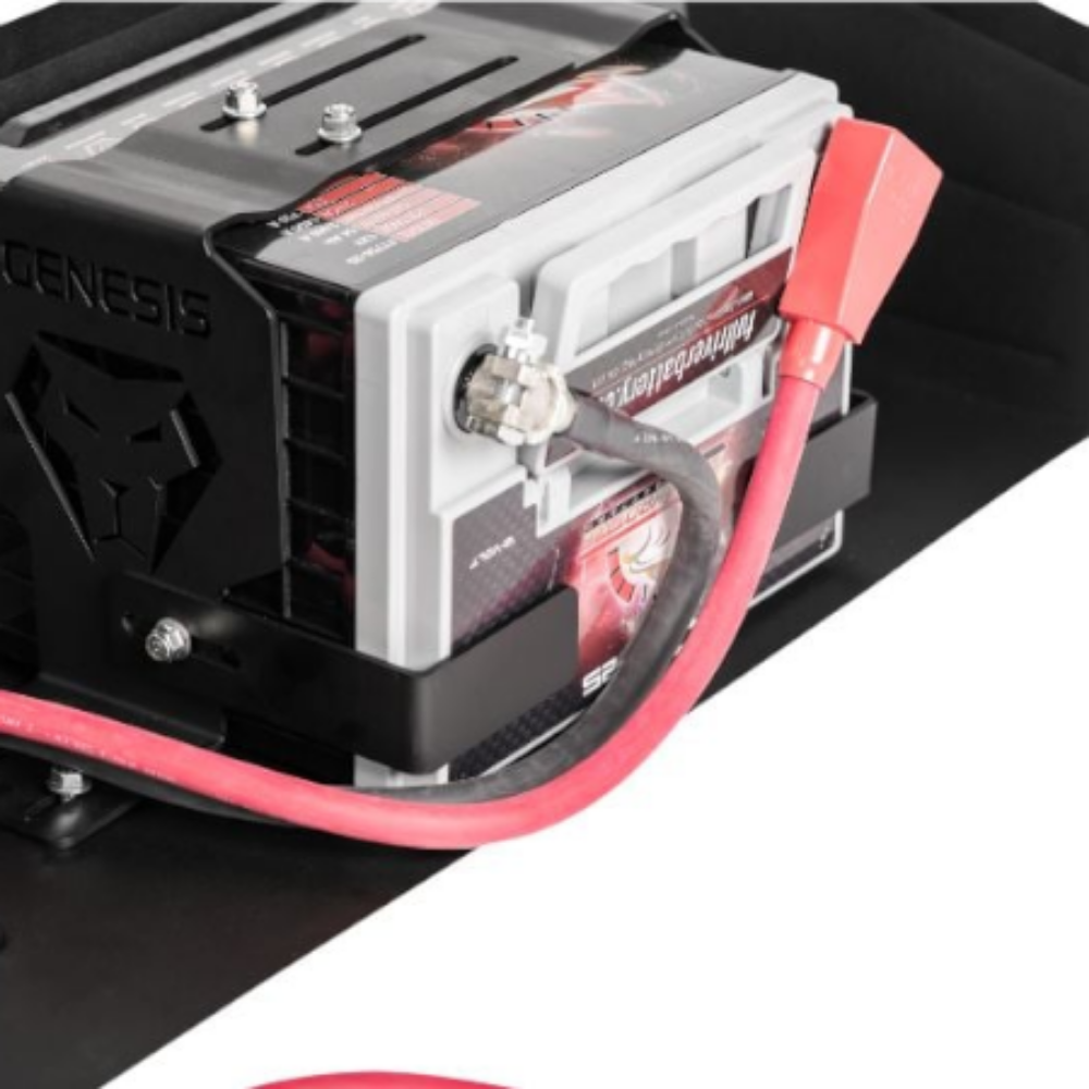 Genesis Offroad - Dual Battery Kit w/ Interior Power Hub - 2020-Current Gladiator Diesel & 392