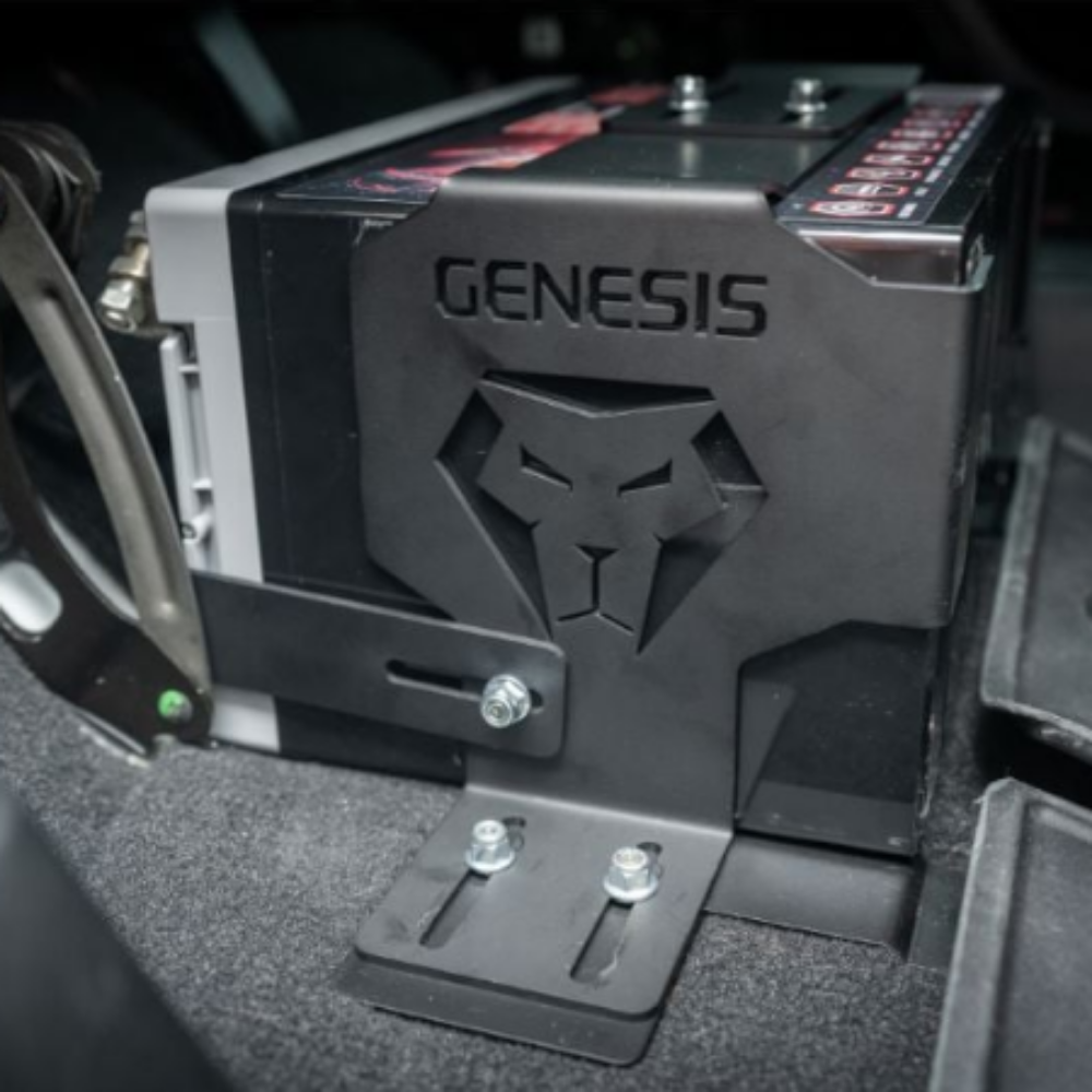 Genesis Offroad - Dual Battery Kit w/ Interior Power Hub - 2020-Current Wrangler Diesel & 392