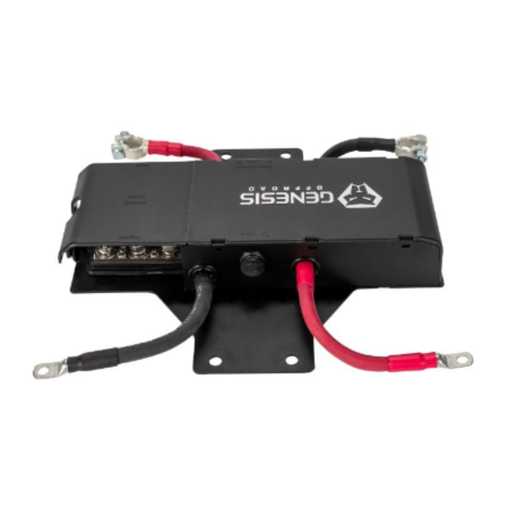 Genesis Offroad - Dual Battery Power Hub for Group 25 Kits - 2018-Current Wrangler/Gladiator