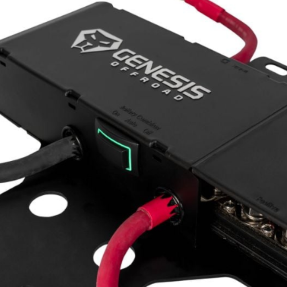 Genesis Offroad - Dual Battery Power Hub for Group 34 Kits - 2007-2018 Wrangler