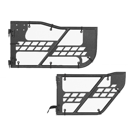 Hooke Offroad Safari Trail Door Jeepy Screens (16 Colors) - 2007-2018 Wrangler Unlimited JKU
