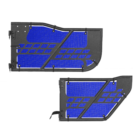 Hooke Offroad Safari Trail Door Jeepy Screens (16 Colors) - 2007-2018 Wrangler Unlimited JKU
