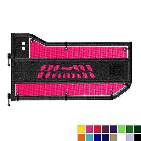 Jeepy Screens Aries Automotive Trail Door Jeepy Screens (16 Colors) - 2007-2018 Jeep Wrangler JK The Urban Trail Jeep Accessories