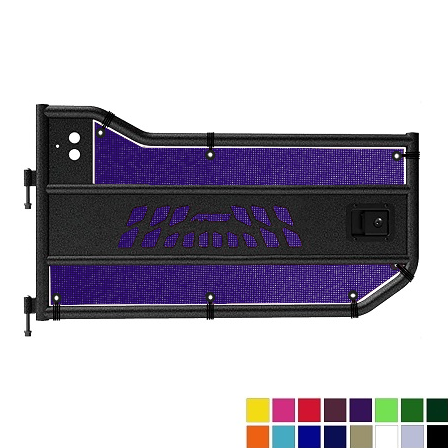 Jeepy Screens Aries Automotive Trail Door Jeepy Screens (16 Colors) - 2007-2018 Jeep Wrangler Unlimited JKU The Urban Trail Jeep Accessories