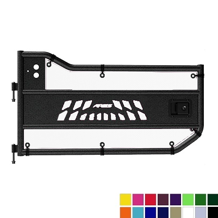 Jeepy Screens Aries Automotive Trail Door Jeepy Screens (16 Colors) - 2007-2018 Jeep Wrangler Unlimited JKU The Urban Trail Jeep Accessories