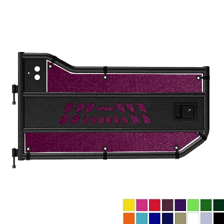 Jeepy Screens Aries Automotive Trail Door Jeepy Screens (16 Colors) - 2007-2018 Jeep Wrangler Unlimited JKU The Urban Trail Jeep Accessories